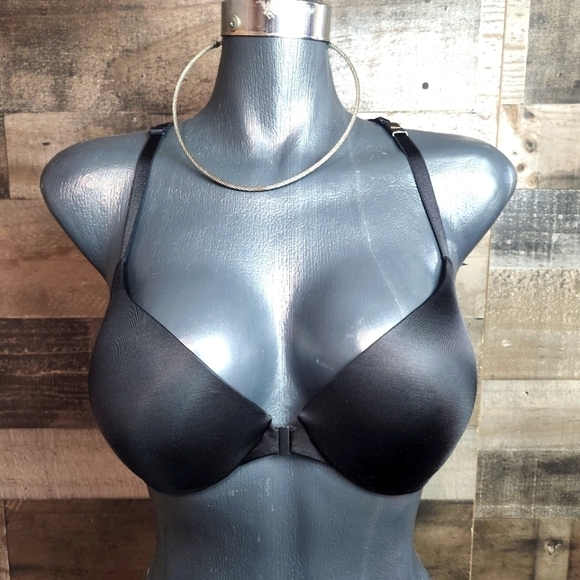 New Victorias Secret So Obsessed Lace-up back Lace Adds 1.5 cupPush-up Bra 32DD - Picture 1 of 9